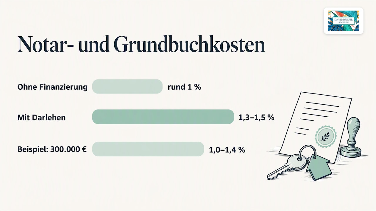 Notar- und Grundbuchkosten: Wie GNotKG die Gebühren bestimmt — overview diagram